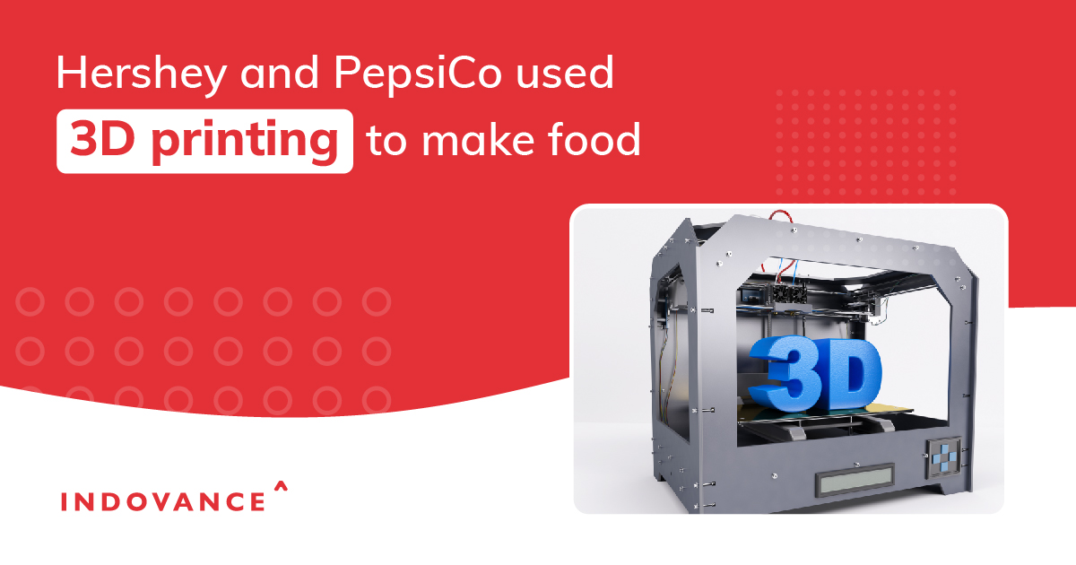 Hershey and PepsiCo Used 3D Printing to Make Food