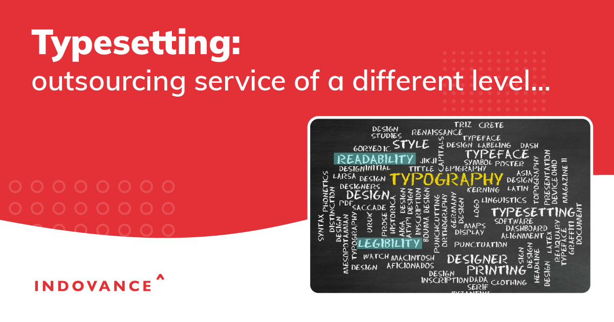 Typesetting: outsourcing service of a different level