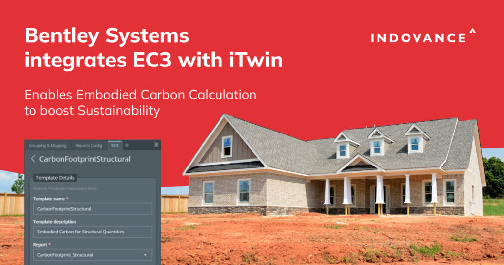 Bentley Systems Integrates EC3 with iTwin: Enables Embodied Carbon Calculation to boost Sustainability