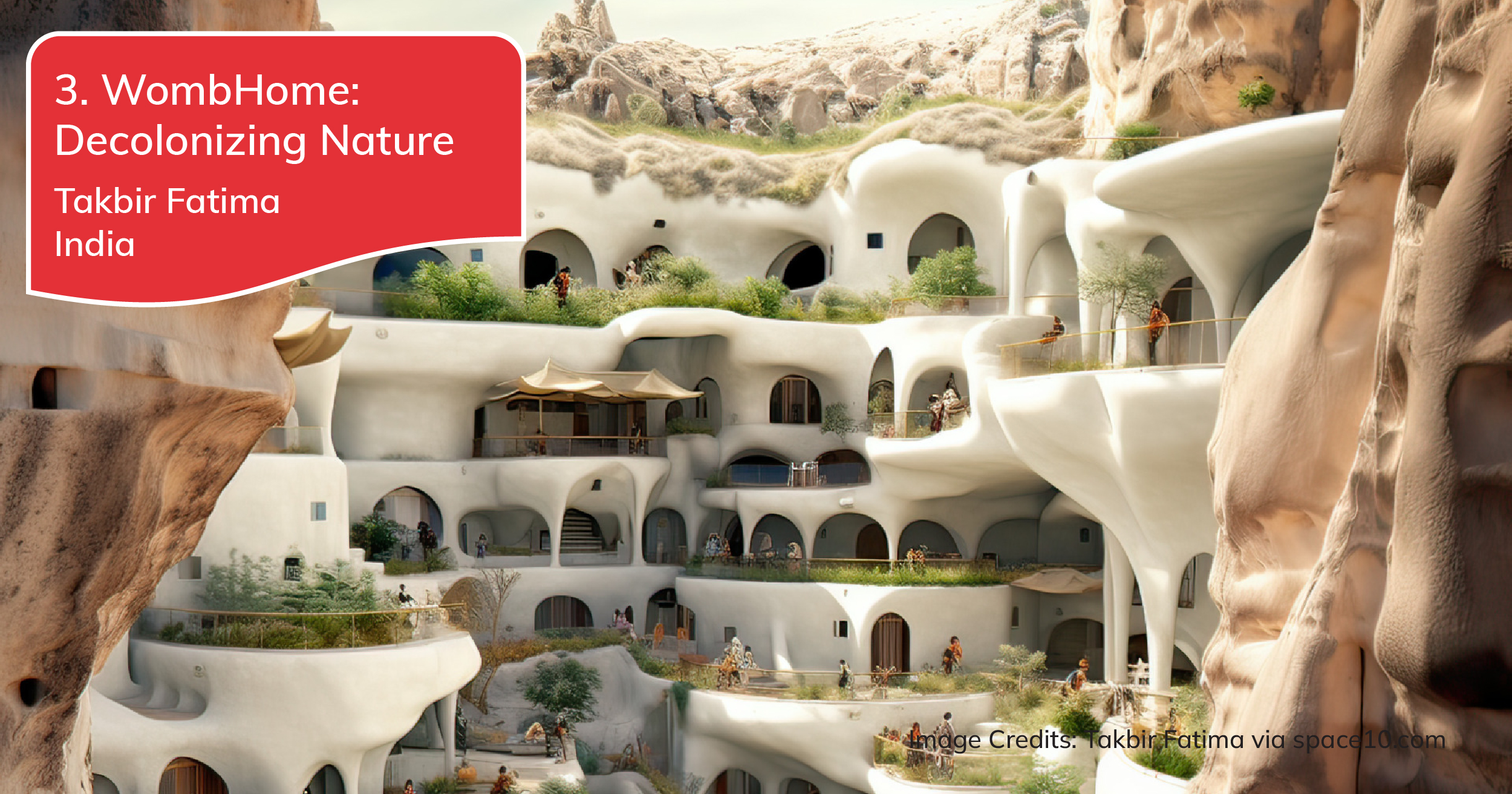 SPACE10 Regenerative Futures Symbiotic Futures Winner - WombHome: Decolonizing Nature by Takbir Fatima and Abeer Fatima